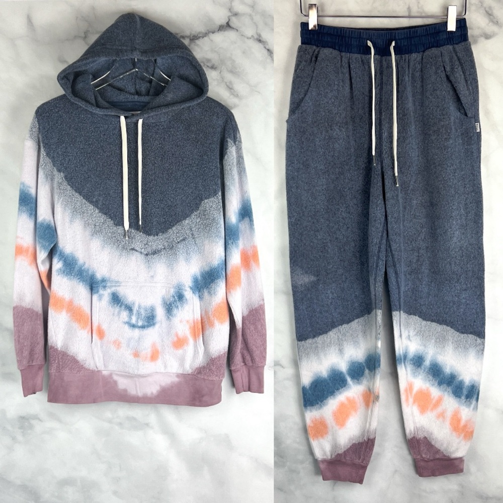 Feat Unisex Tahoe BlanketBlend 2-Piece Relaxed Fit Hoodie + Joggers Pants Set S